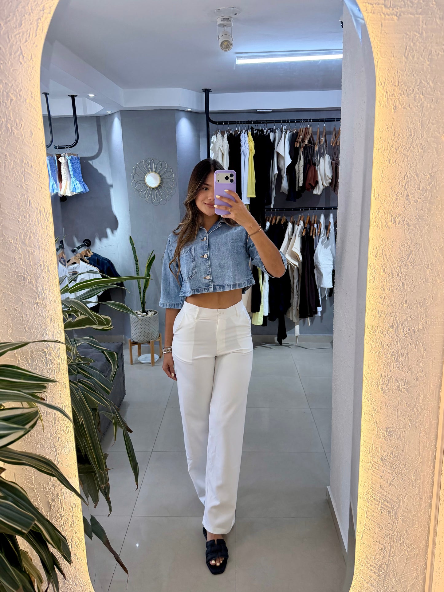 Camisera Denim
