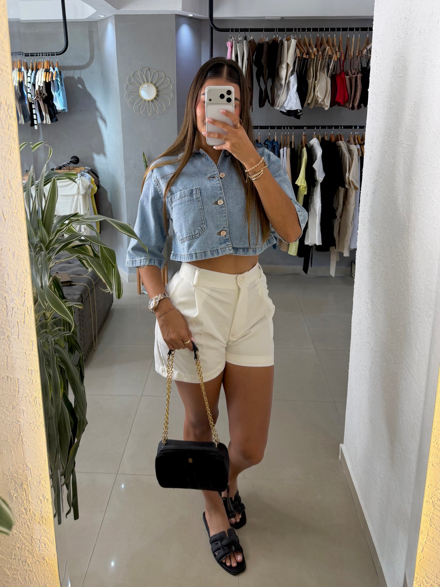 Camisera Denim