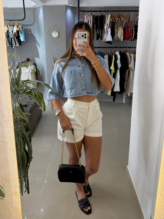 Camisera Denim